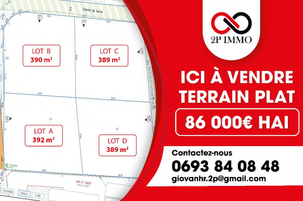 Offres de vente Terrain Saint-Joseph 97480